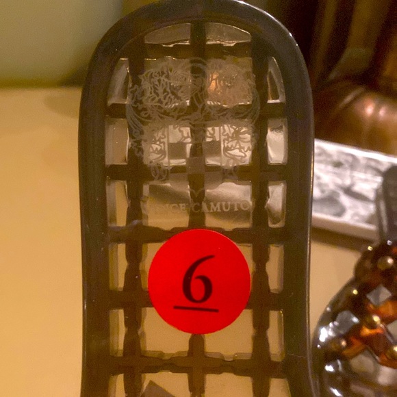 SALE $15 - NWTO Vince Caputo tortoiseshell jelly slides - Size 6 - Picture 4 of 9